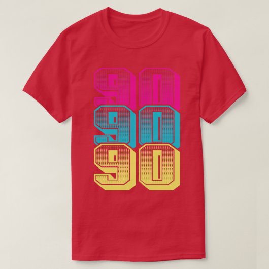 90s Vintage 1990s Nineties T-Shirt (Design vorne)