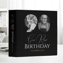 90th Birthday Celebration Personalized Photo