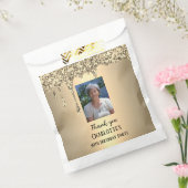 90th Ninety Elegant Birthday Party Gold Geschenktütchen (Versiegelt)