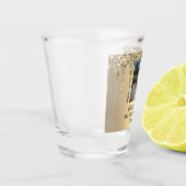 90th Ninety Elegant Birthday Party Gold Schnapsglas (Links)