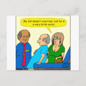 910 Cartoon Postkarte (Vorderseite)