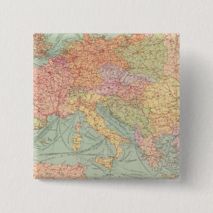 910 Kommunikationslinien, Mitteleuropa Button
