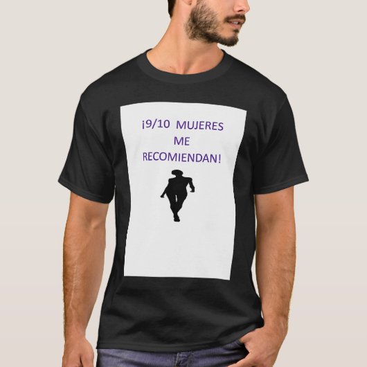 910 mujeres me recomiendan T-Shirt (Vorderseite)