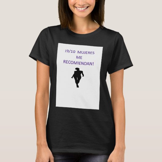 910 mujeres me recomiendan T-Shirt (Vorderseite)