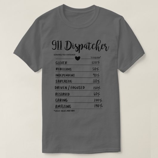 911 Absender T-Shirt (Design vorne)