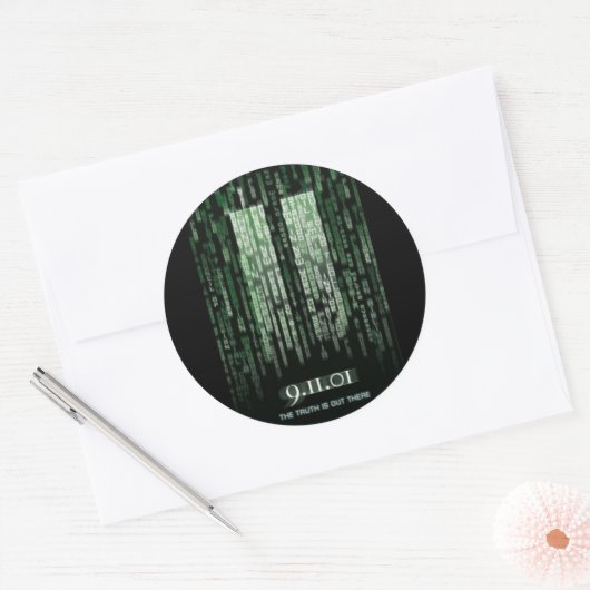 911 Aufkleber (Umschlag)