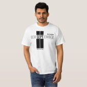 911 Denken Sie an den 11. September T - Shirt (Vorne ganz)