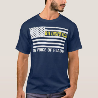 911 Dispatch des Shirts für den Versand der dünnen