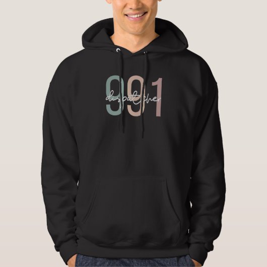 911-Dispatcher Boho 911-Operator 1 Hoodie (Vorderseite)