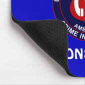 911 Dispatcher - Call Taker Mousepad (Ecke)