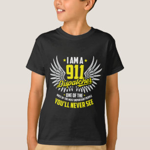 911 Dispatcher Emergency Dispatch Operator Thin Go T-Shirt
