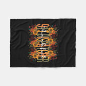 911 Dispatcher-Erntedank 911-Betreiber Fleecedecke (Vorderseite (Horizontal))