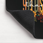 911 Dispatcher-Erntedank 911-Betreiber Mousepad (Ecke)