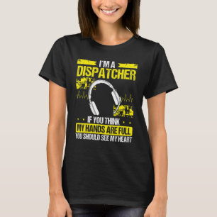 911-Dispatcher Feuerwehr- und Polizeinotruf  T-Shirt