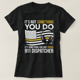 911 Dispatcher - Flag Proud T-Shirt