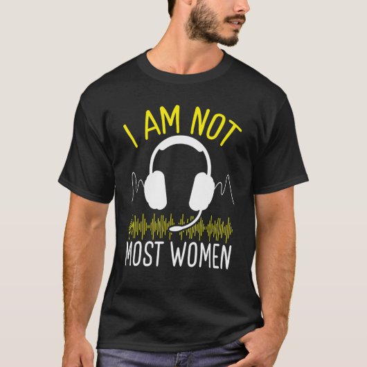 911 Dispatcher I am not most Women Gold Line Opera T-Shirt (Vorderseite)