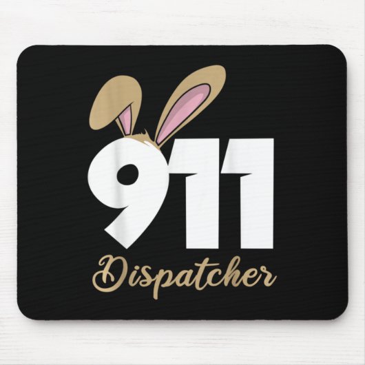 911-Dispatcher Oster Pullover Hoodie  Mousepad (Vorne)