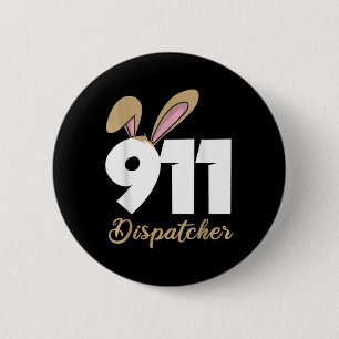 911-Dispatcher-Ostern Pullover Hoodie  Button
