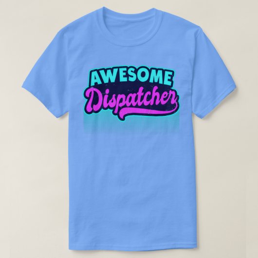 911 Dispatcher Shirt Vintag Retro Geschenk 2 (Design vorne)