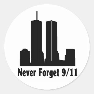 911 erinnern Sie sich an Aufkleber