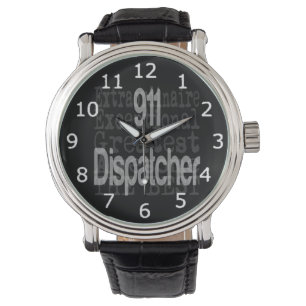 911 Extraordinaire für Dispatcher Armbanduhr