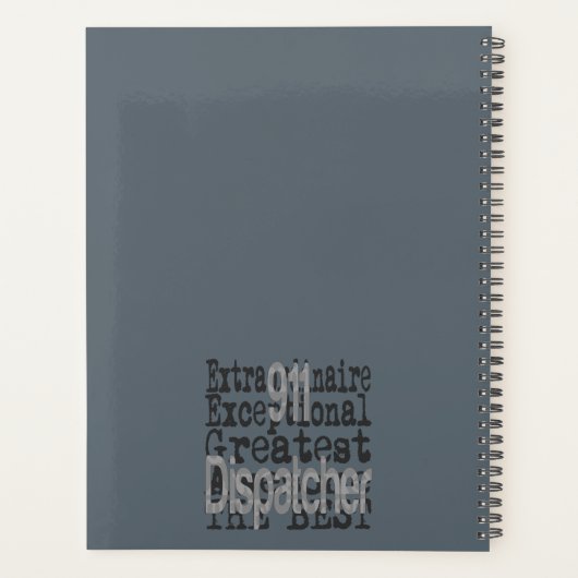 911 Extraordinaire für Dispatcher Planer (Rückseite)