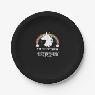 911 Fantastische Magie wie Unicorns Spaß Pappteller