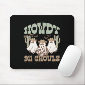 911 Ghouls Halloween Ghost Wes vom Dispatcher-Disp Mousepad (Mit Mouse)