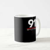 911 Luftgekühlter Motor Flatsix Mezger Typ Kaffeetasse (VorderseiteRechts)