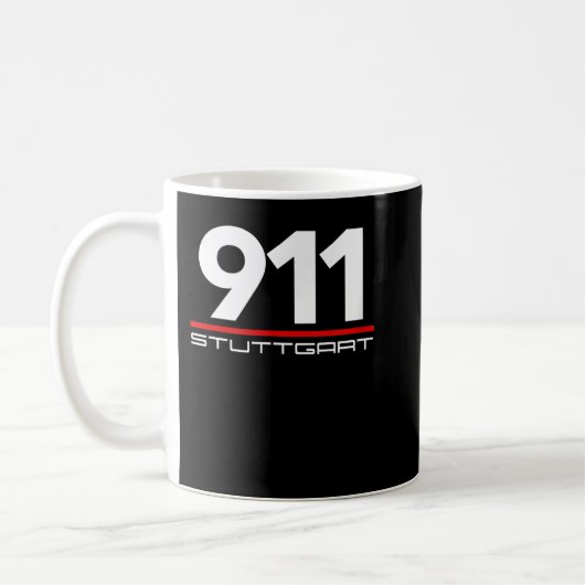 911 Luftgekühlter Motor Flatsix Mezger Typ Kaffeetasse (Links)