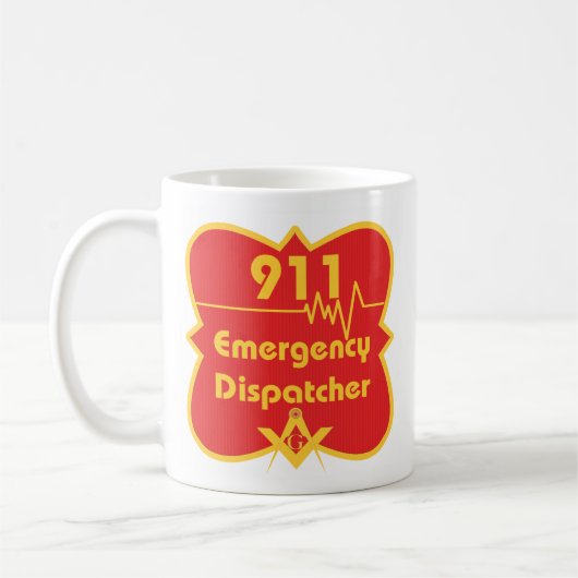 911 Maurer-Fahrdienstleiter Kaffeetasse (Links)