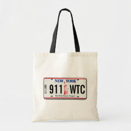 911 Memorial NY Lizenzplate Bag Tragetasche