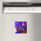 911 NOTFALL Christliches Zitat Kunst Inspiration Magnet (In Situ (Geschirrspüler))