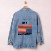 911 Notfall-Denimjacke Jeansjacke (Hangar)