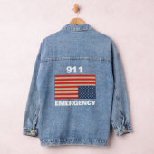 911 Notfall-Denimjacke Jeansjacke (Hangar)