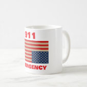 911 Notfall-Kaffeetasse Kaffeetasse (VorderseiteRechts)