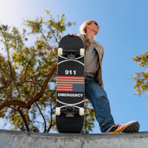911 Notfall-Skateboard Skateboard