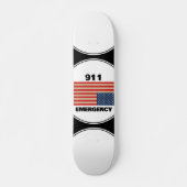 911 Notfall-Skateboard Skateboard (Vorne)