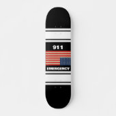 911 Notfall-Skateboard Skateboard (Vorne)