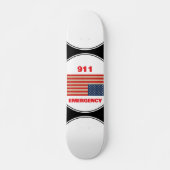 911 Notfall-Skateboard Skateboard (Vorne)