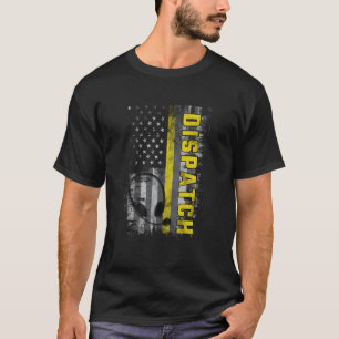 911-Notruf-Leitstellen Dispatcher Erste-Hilfe-Disp T-Shirt