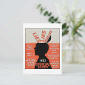 911 Offizielle Wahrheitsgeschichte Postkarte (Stehend Vorderseite)