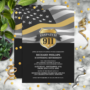 911 Party Einladungen für die Rückgabe