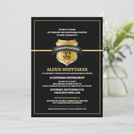 911 Party für die Einlösung von Gold-Line-Dispatch Einladung