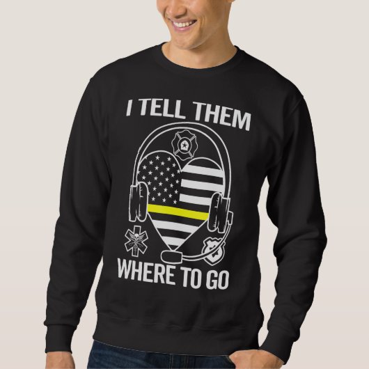 911 Rückführung Sweatshirt (Vorderseite)