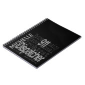 911 Sonderbeauftragter für Dispatcher CUSTOM Notizblock (Linke Seite)