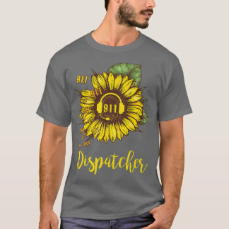 911 Sonnenblumenauswurf T-Shirt