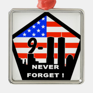 911 Vergessen Sie nie Ornament Aus Metall