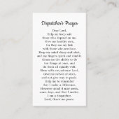 911 Vertreibungsgebet-Goldlinie Visitenkarte (Vorderseite)