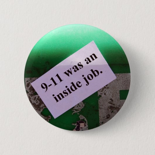 911 war ein Innendienst Button (Vorderseite)